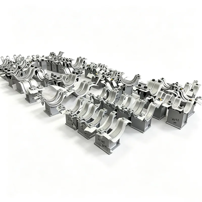 Ocynkowane podwójne wsporniki rurowe do belek stalowych